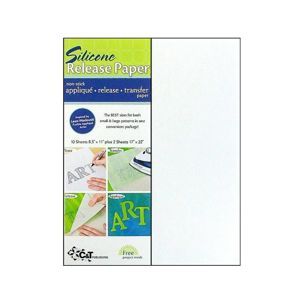 Silicone Protection Paper For Iron On Fabric Transfer Materials 5x A4 Sheets